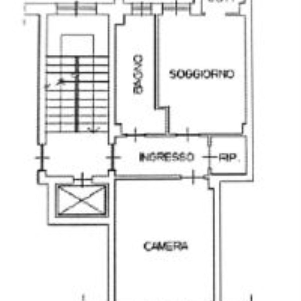 Bilocale Corso Grosseto, 218, Torino - planimetria 1