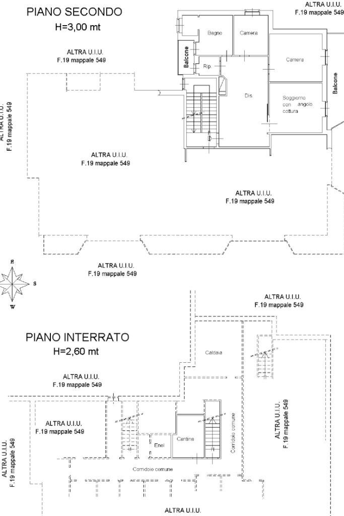 Quadrilocale Corso laghi, Avigliana - planimetria 1