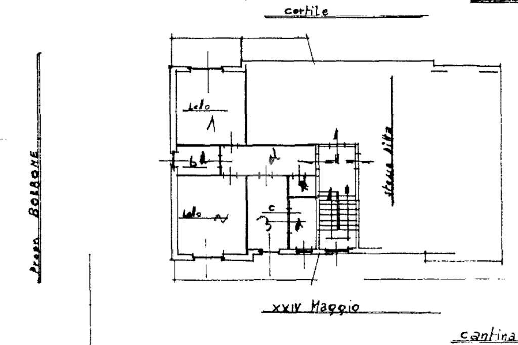 Three-room apartment Via XXIV maggio, Trofarello - floor plans 1