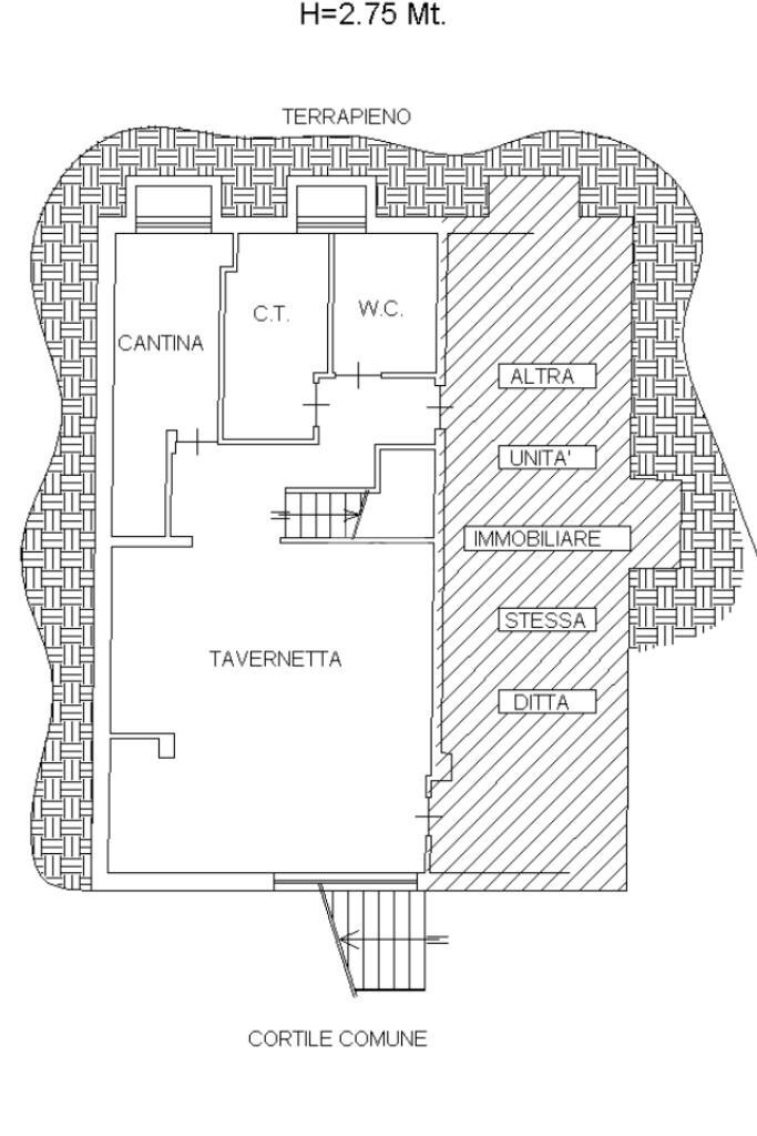 Villa Via Fiano, Givoletto - planimetria 1