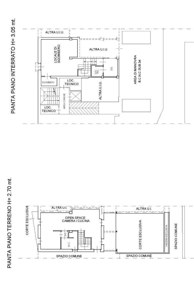 Trilocale Via San Luigi, Giaveno - planimetria 1