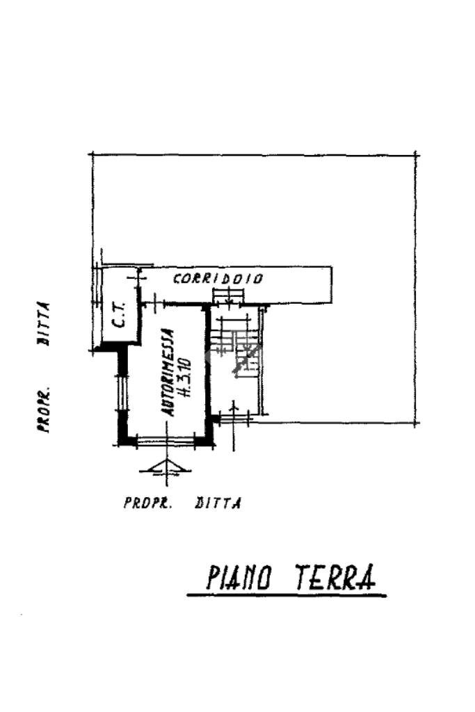 Independent house Località monastero di sotto, Monastero di Lanzo - floor plans 1