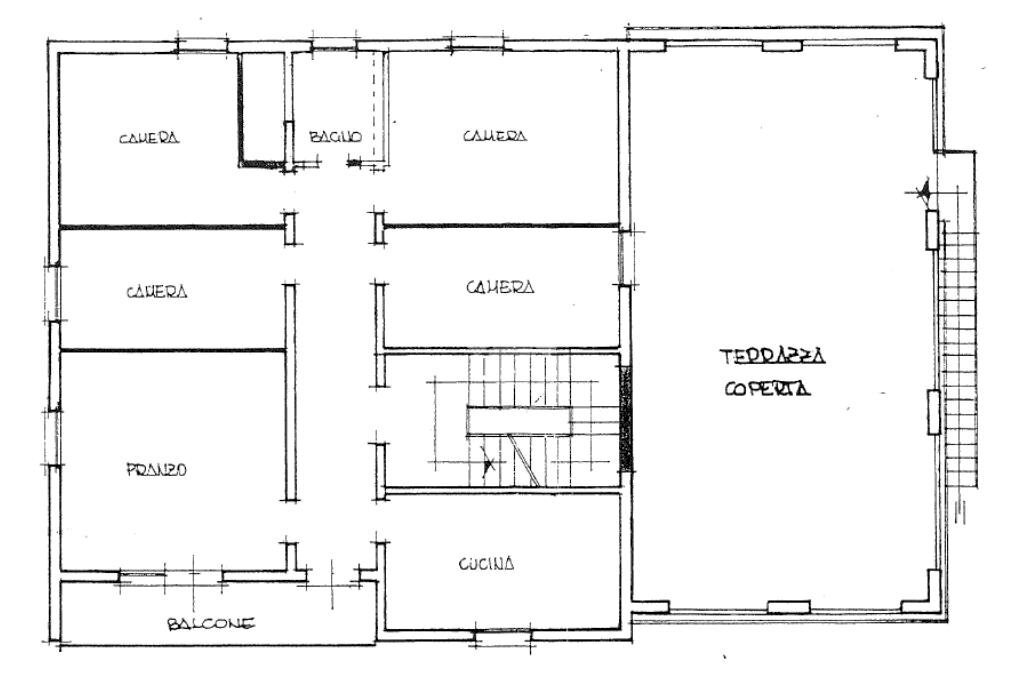Apartment Via Venturina, Vignola - floor plans 1