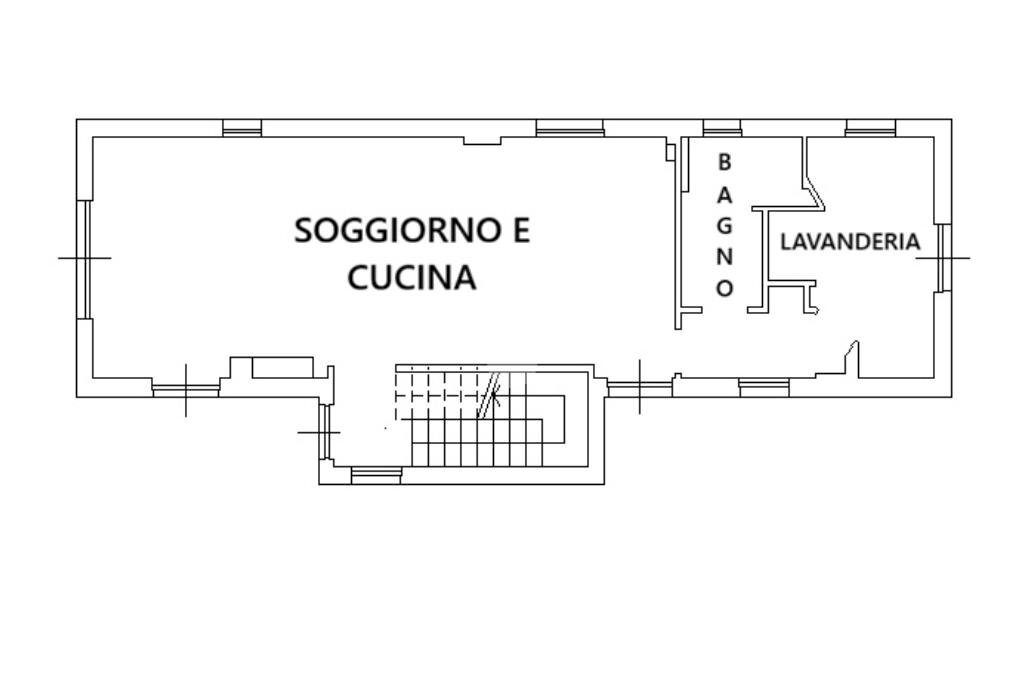 Villa Via Ronchi, Revello - planimetria 1