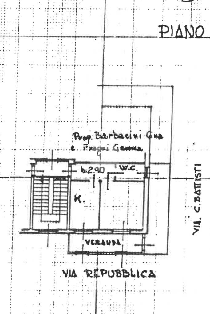 Bilocale Via della Repubblica, Misano Adriatico - planimetria 1