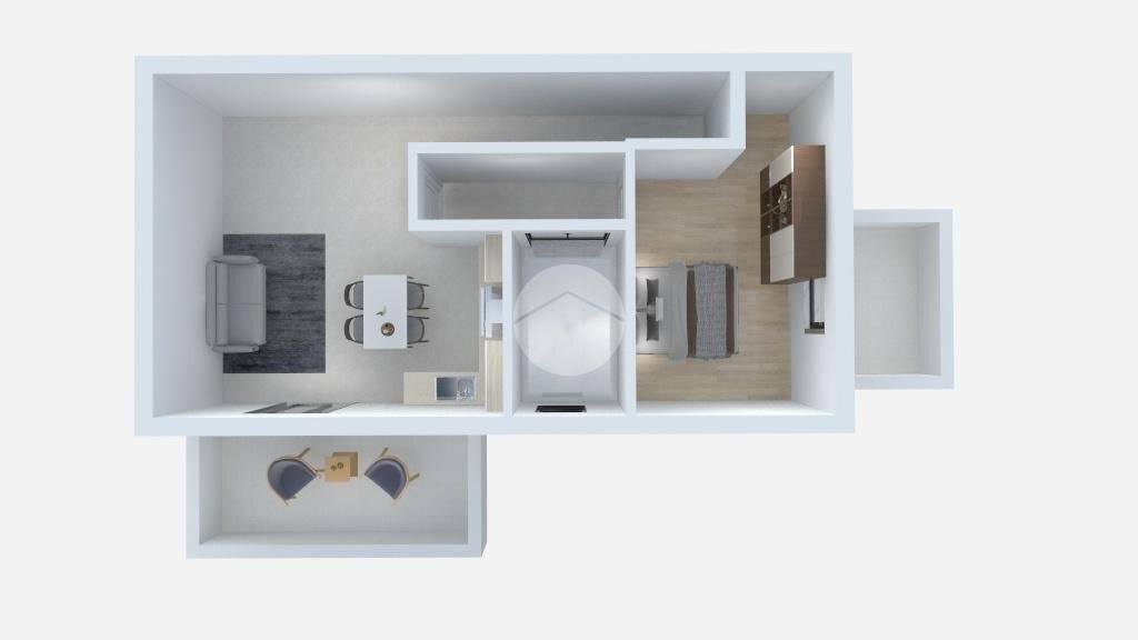 Bilocale Via Caduti per la Libertà, Cervia - planimetria 1