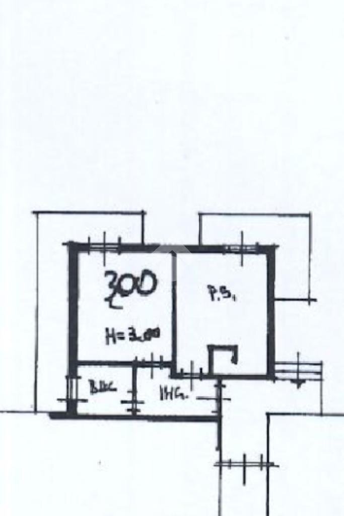 Two-room apartment Via XXV Aprile, Cesena - floor plans 1