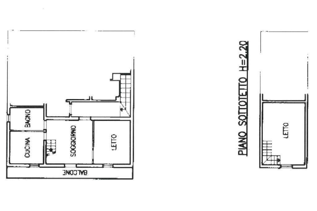 Trilocale Giaretta Ienza, Canossa - planimetria 1