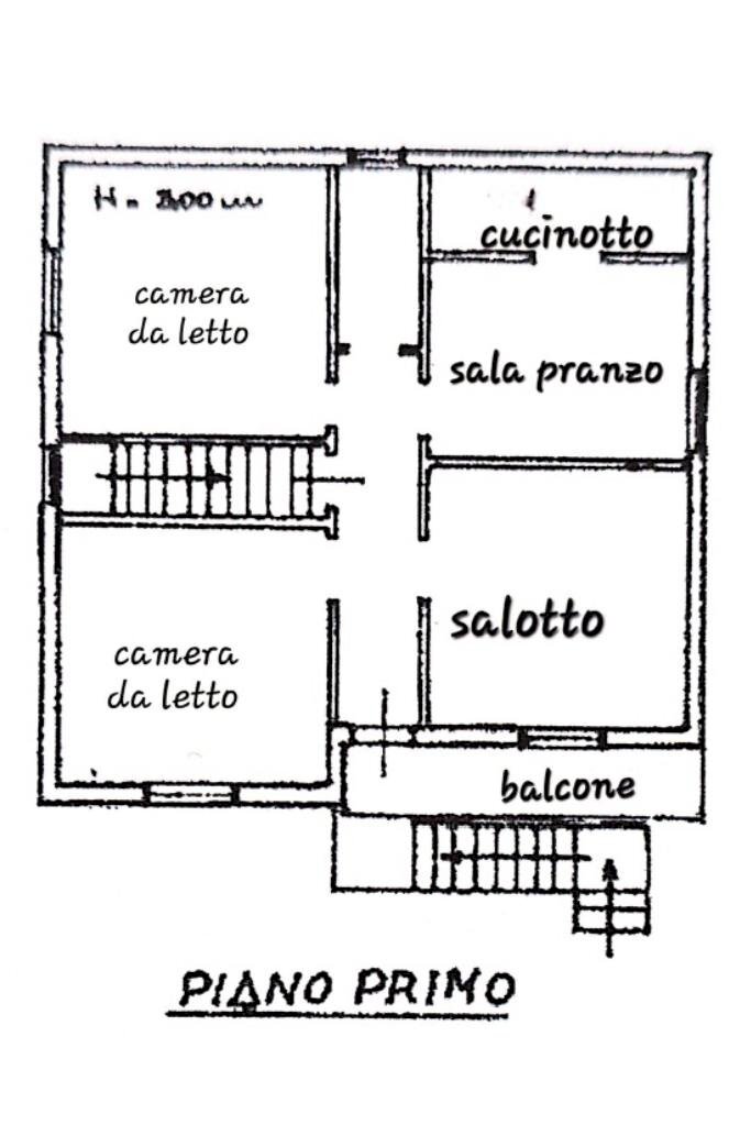 Casa indipendente Via Cervese, Cesena - planimetria 1