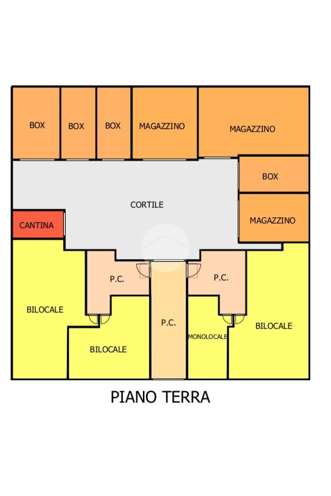 Stable - Palace Strada Lanzo, Torino - floor plans 1