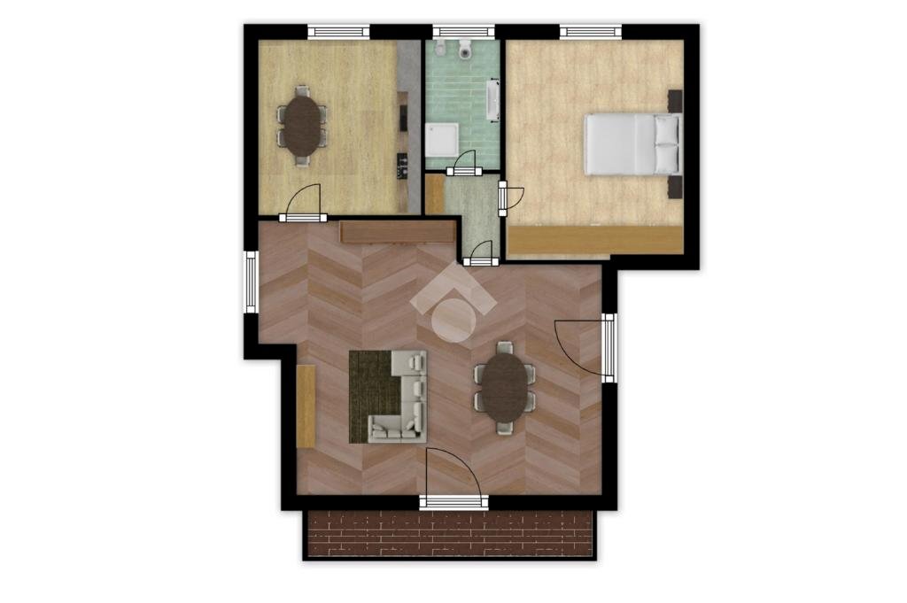 Quadrilocale Via Paisiello, Corbetta - planimetria 1