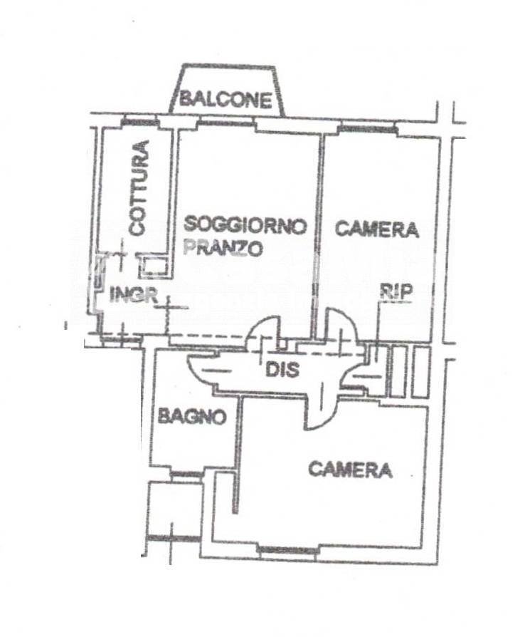 Foto 21 - Three-room apartment via Col di lana, Legnano - floor plans 1