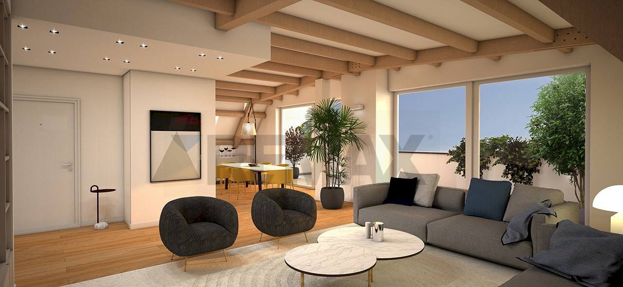 Rendering zona giorno - Attic Via Cittadella
 
5, Gessate - photo 2