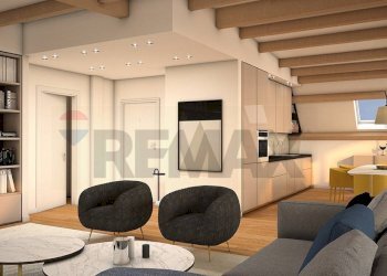 Rendering zona giorno - Attic Via Cittadella
 
5, Gessate - photo 4