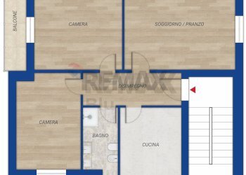 Pianta 2D - Three-room apartment VIA ALFREDO CASELLA
 
4, Mentana - photo 24