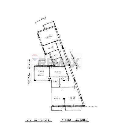 Pianta 2D - Appartamento Via dei Vespri
 
96, Misterbianco - planimetria 1