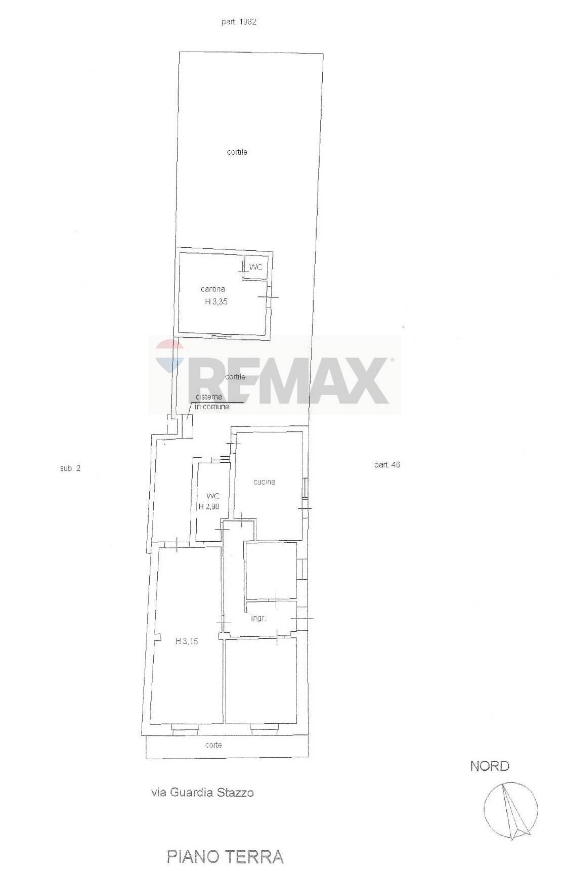 Pianta 2D - Casa indipendente Via Guardia Stazzo
 
57, Acireale - planimetria 1