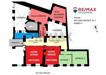 Pianta 2D - Office Via San Nicolo'
7, Trieste - photo 2