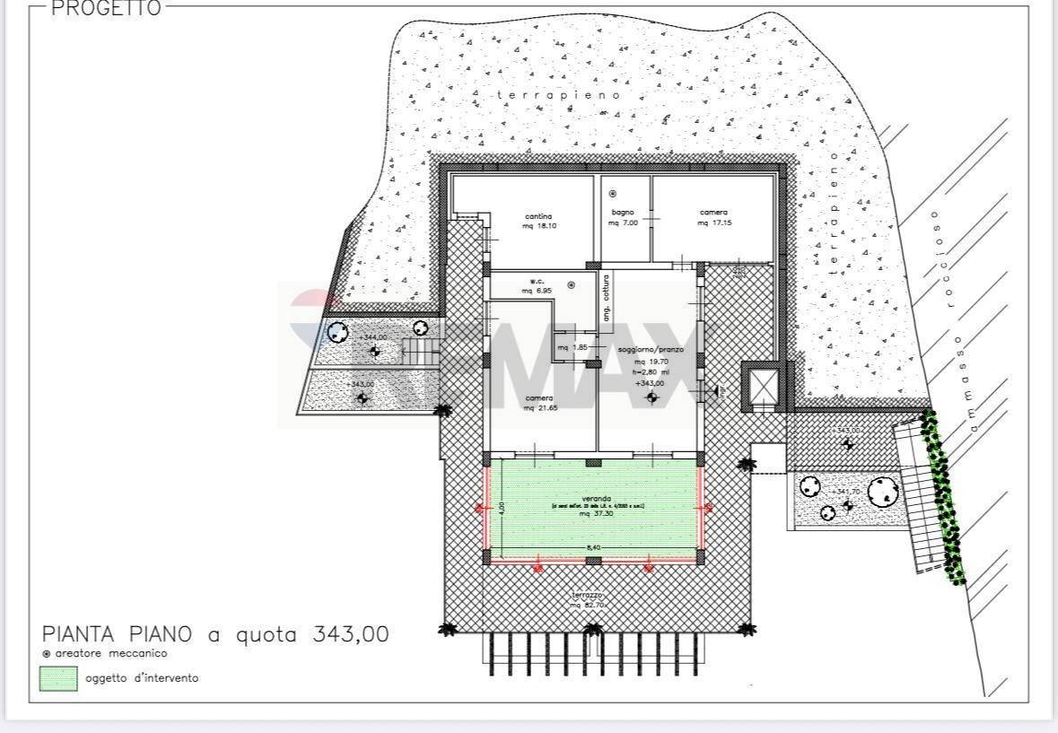 Pianta 2D - Appartamento Leonardo da Vinci, Taormina - planimetria 1
