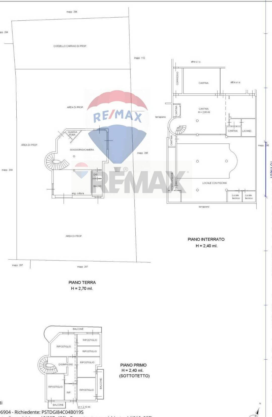 Pianta 2D - Villa corso isonzo
 
91, Seveso - floor plans 1