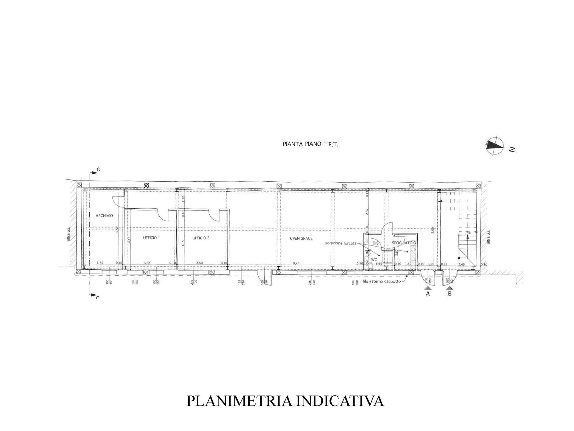 Foto 11 - Office Via Teodoro Secondo, Chivasso - floor plans 1