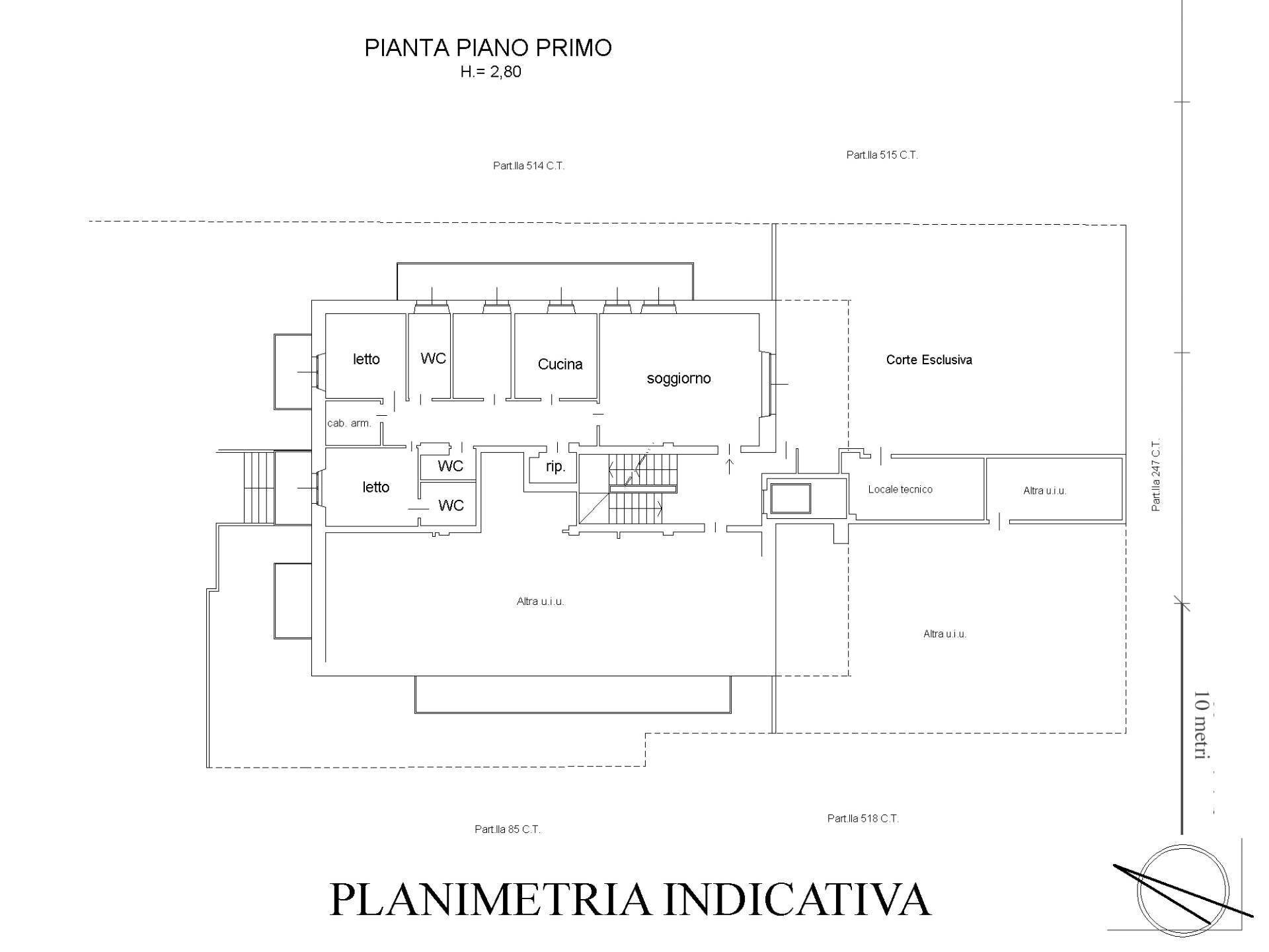 Foto 43 - Apartment Corso Casale
 
98, Torino - floor plans 1