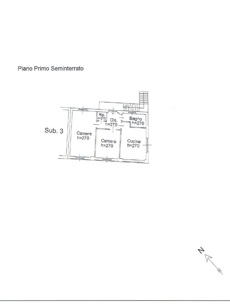 Foto 22 - Rustico Via Cocconito
 
6, Cocconato - planimetria 1