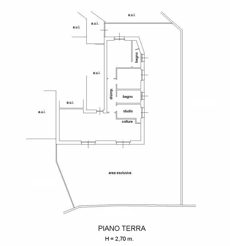 Foto 38 - Quadrilocale Via Monte Grappa
 
32/c, Albano Sant'Alessandro - planimetria 1