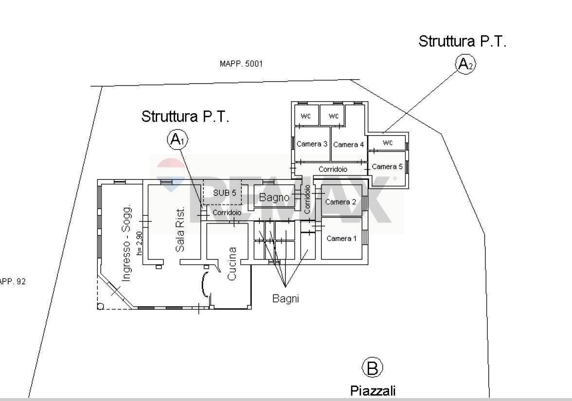Pianta 2D - Rustico Sc Pratolongo località Cerchiara
 
Snc, Roccamonfina - planimetria 1