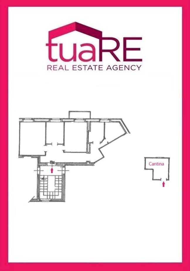 Foto 22 - Quadrilocale Piazza Bologna, Roma - planimetria 1