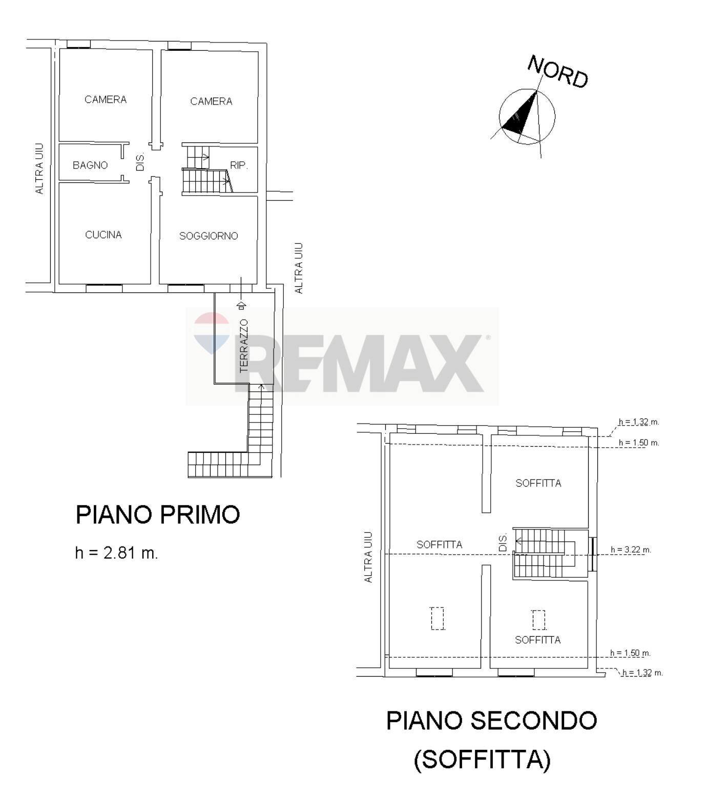 Pianta 2D - Quadrilocale Boretto - planimetria 1