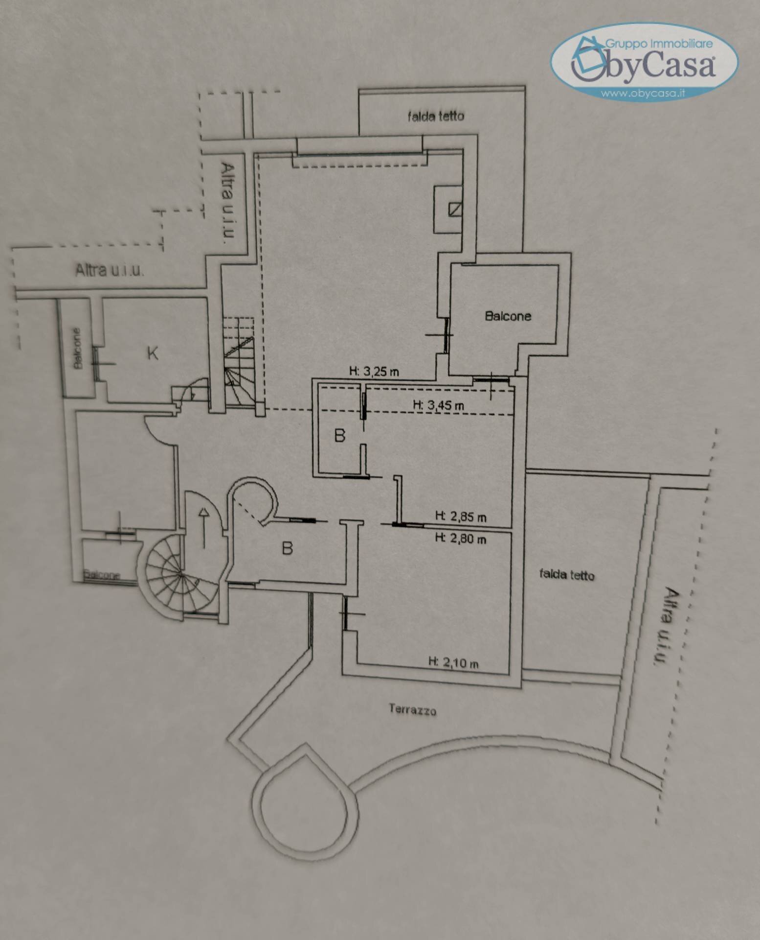 Foto 24 - Quadrilocale VIA DELLE NAIADI, Ladispoli - planimetria 1