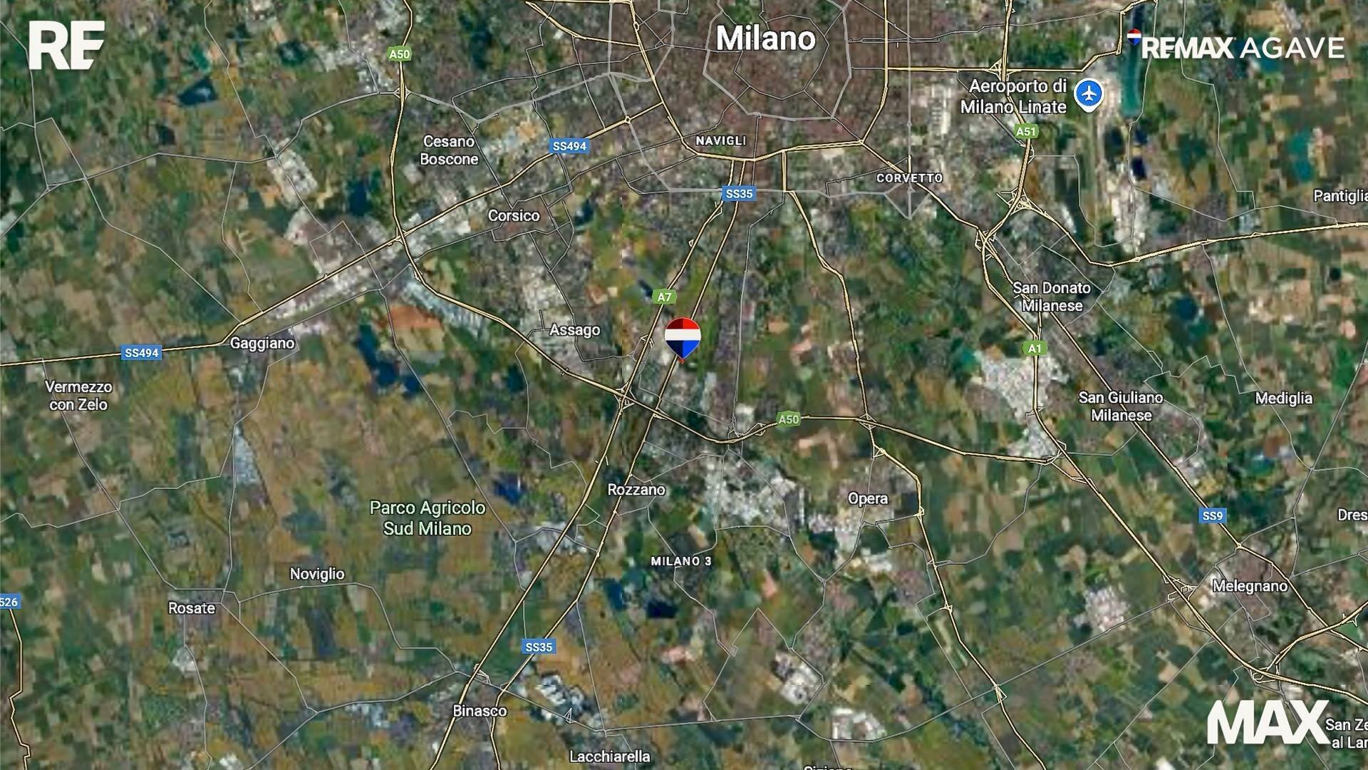 Posizione della mappa - Agricultural land Via Rozzano
 
30, Milano - photo 1