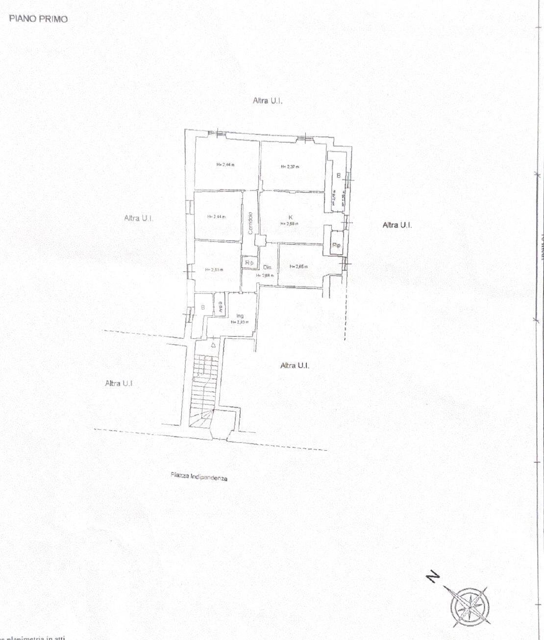 Foto 19 - Appartamento via dell'indipendenza, Pontinvrea - planimetria 1