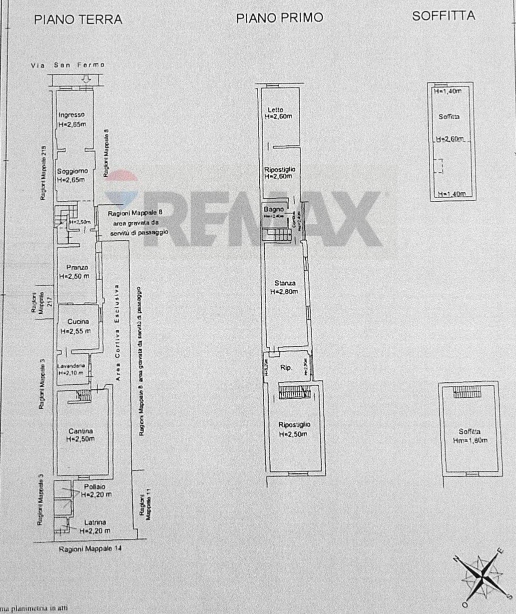 Foto 20 - Casa indipendente Via San Fermo
 
4, Redondesco - planimetria 1