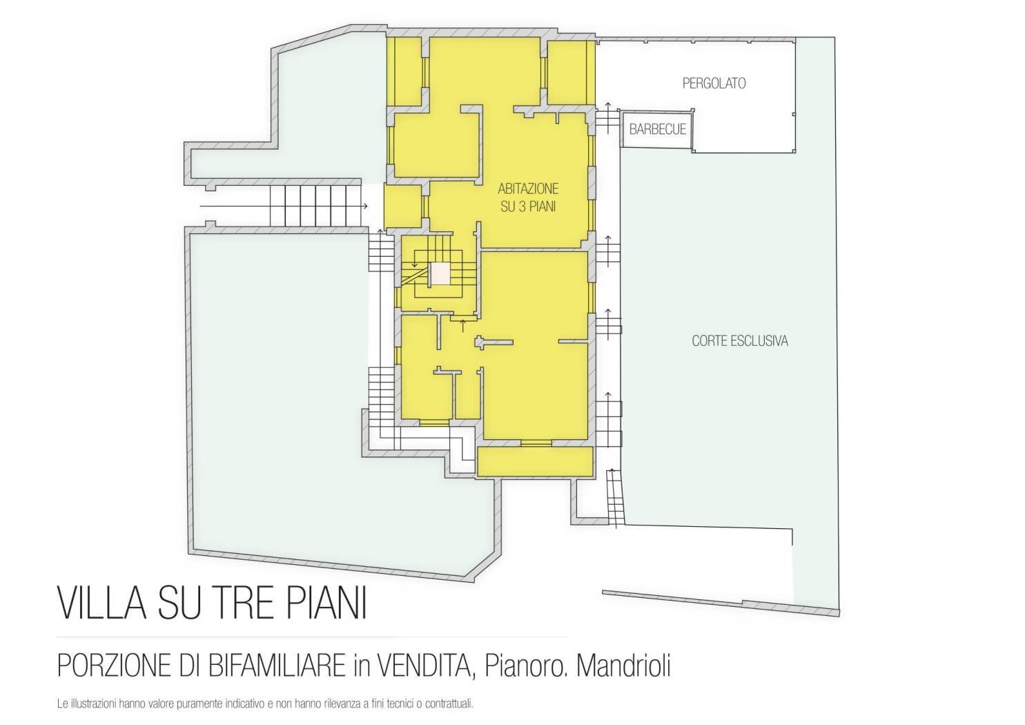 Villa via Giardino, Pianoro - planimetria 1
