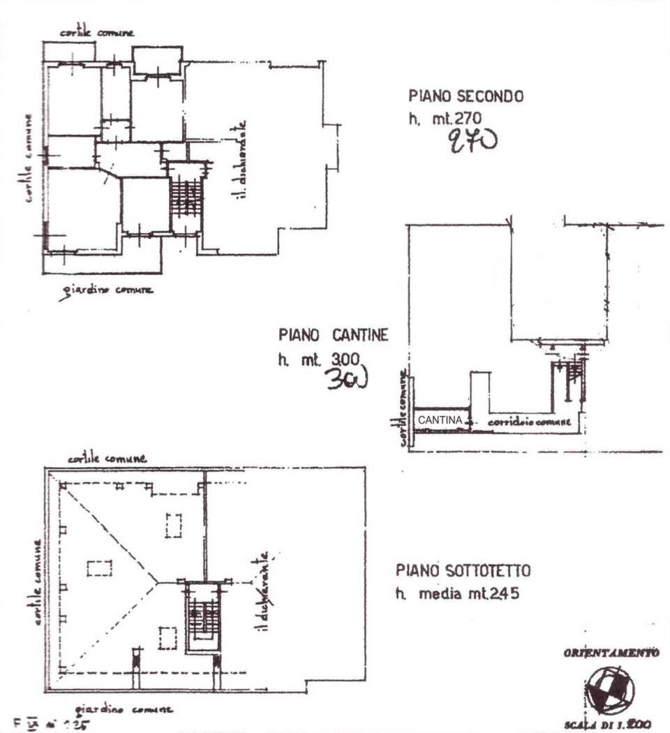 Appartamento via Valle della Quiete, 54, San Mauro Torinese - planimetria 1