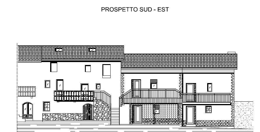 Planimetria - Casa indipendente Borgata Martinotti, San Pietro Val Lemina - foto 1