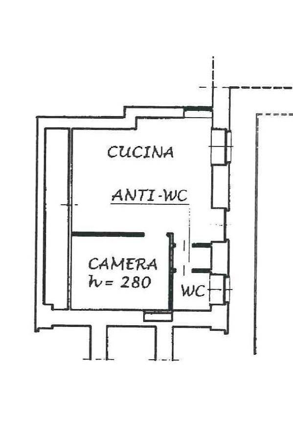 Bilocale via Savoia, 3, Pinerolo - planimetria 1