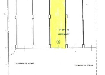 Planimetria - Box via Giovanni Battista Bongioanni, 25/e, Cuneo (zona Donatello) - foto 1