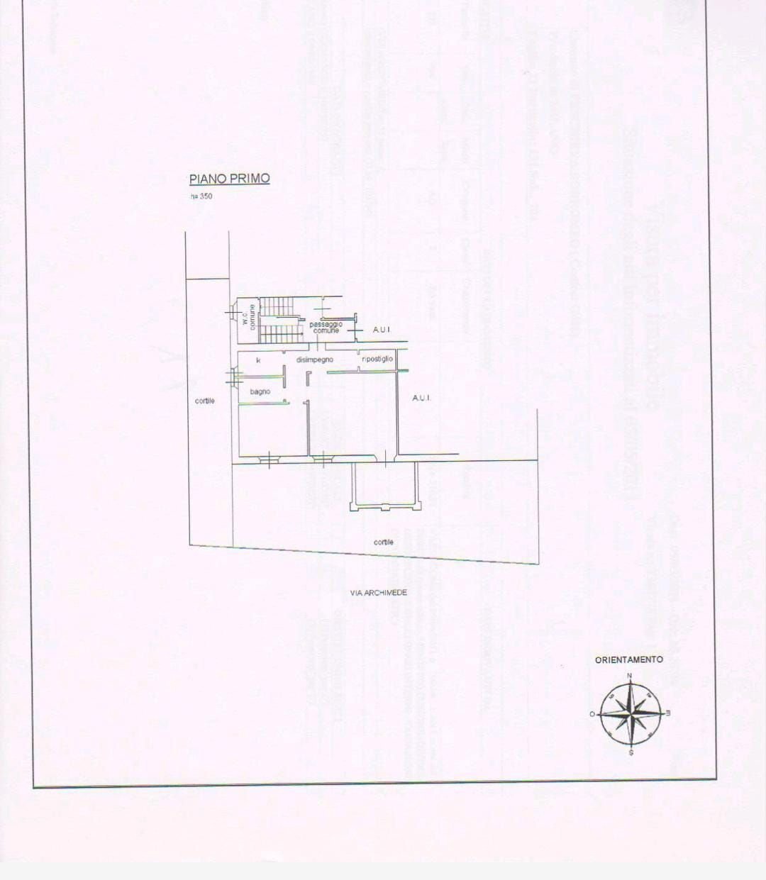 Stabile - Palazzo via Archimede, Peschiera Borromeo - planimetria 1