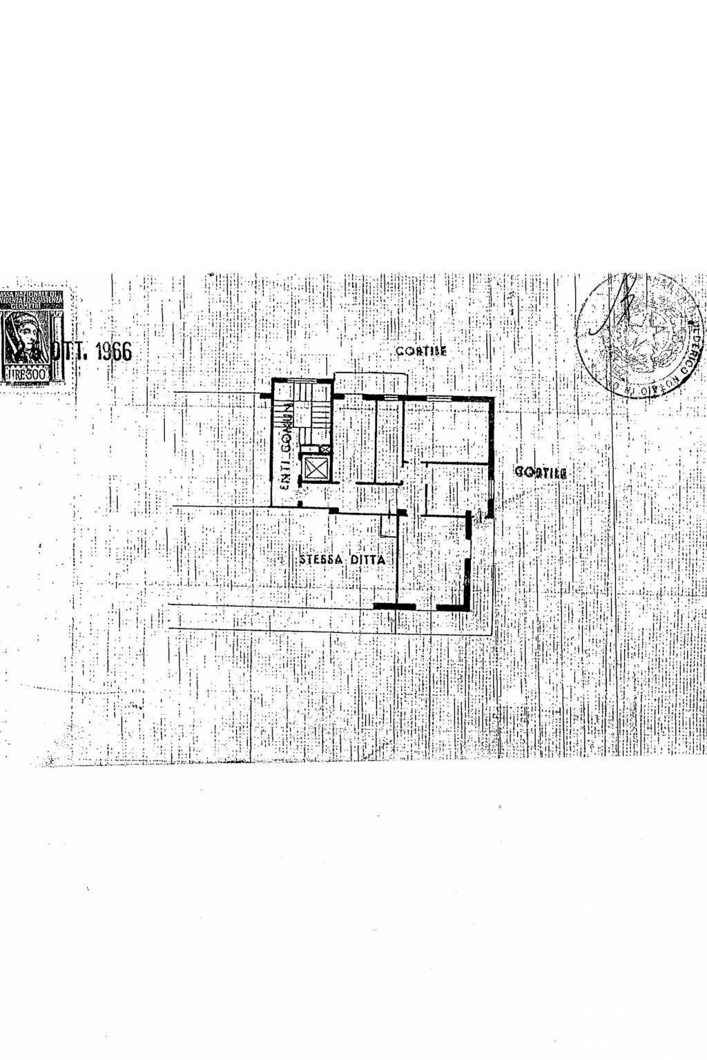 Three-room apartment via Amedeo d'Aosta, Mediglia - floor plans 1