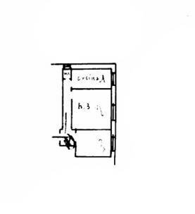 Bilocale vico Morchi, 6, Genova (zona Centro Storico) - planimetria 1
