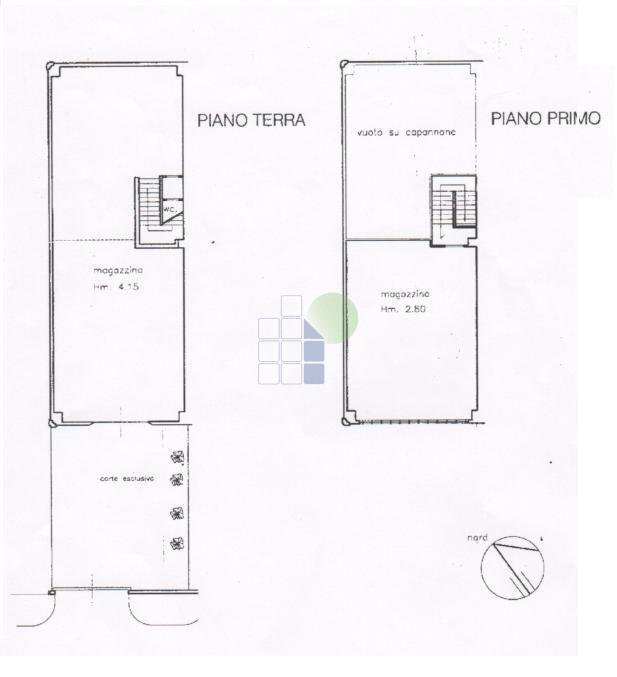 planimetria - Locale Commerciale Via Guarini, Livorno - planimetria 1
