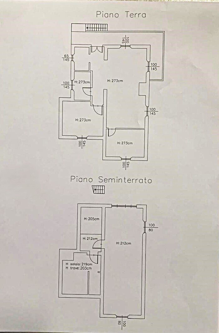 1379 piantina.jpeg - Villa Località Lombardi, Maiolo - planimetria 1