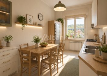 VE436_render di ristrutturazione per la cucina abi - Trilocale Vezzano Ligure - foto 4