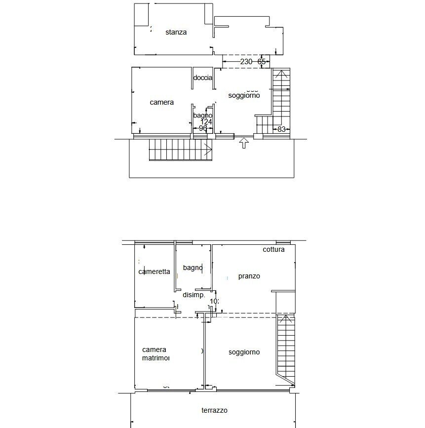 1.jpg - Appartamento all'asta Via Parco Tigullio 20, Zoagli - planimetria 1
