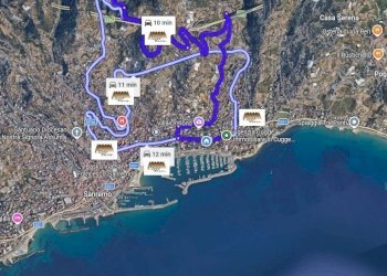 google map.jpeg - Three-room apartment Strada Carrozzabile S. Pietro 165, Sanremo - photo 1