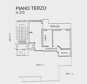 Planimetria.jpg - Four-room apartment Via del Ronco Corto, Firenze - floor plans 1