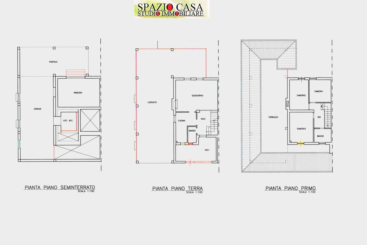 planimetria - Villa Via A. Dallolio, Castiglione dei Pepoli - foto 3